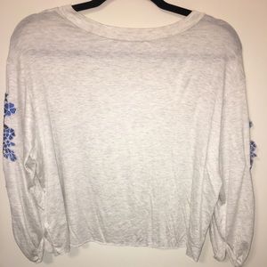 beautiful long sleeve crop top